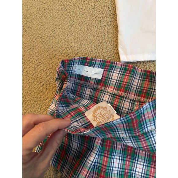 NWOT TBBC Beaufort Bonnet Shepherd Short Set - Worth Avenue White with Prestonwo - Picture 5 of 6